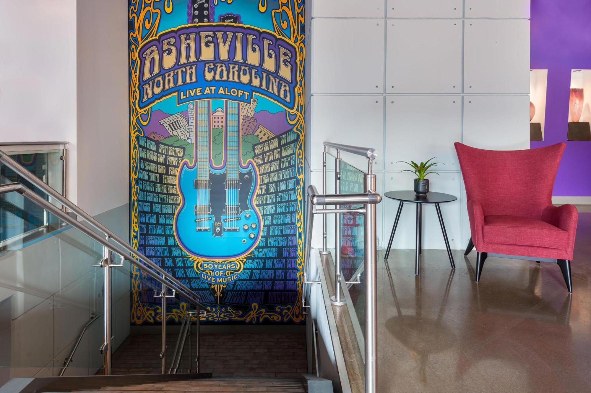 Aloft Asheville Downtown Eksteriør billede