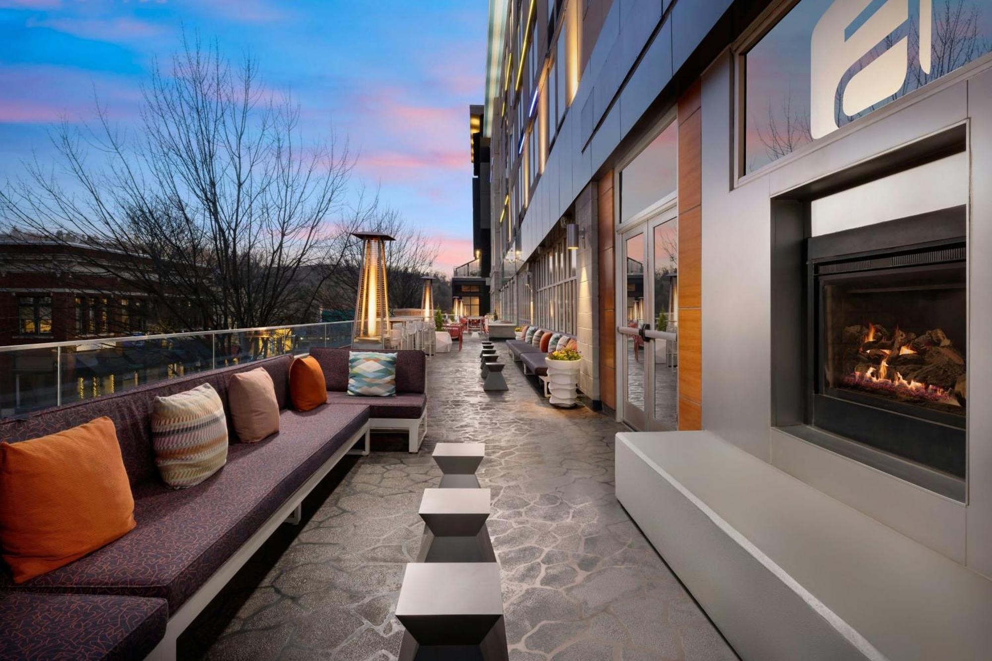 Aloft Asheville Downtown Eksteriør billede