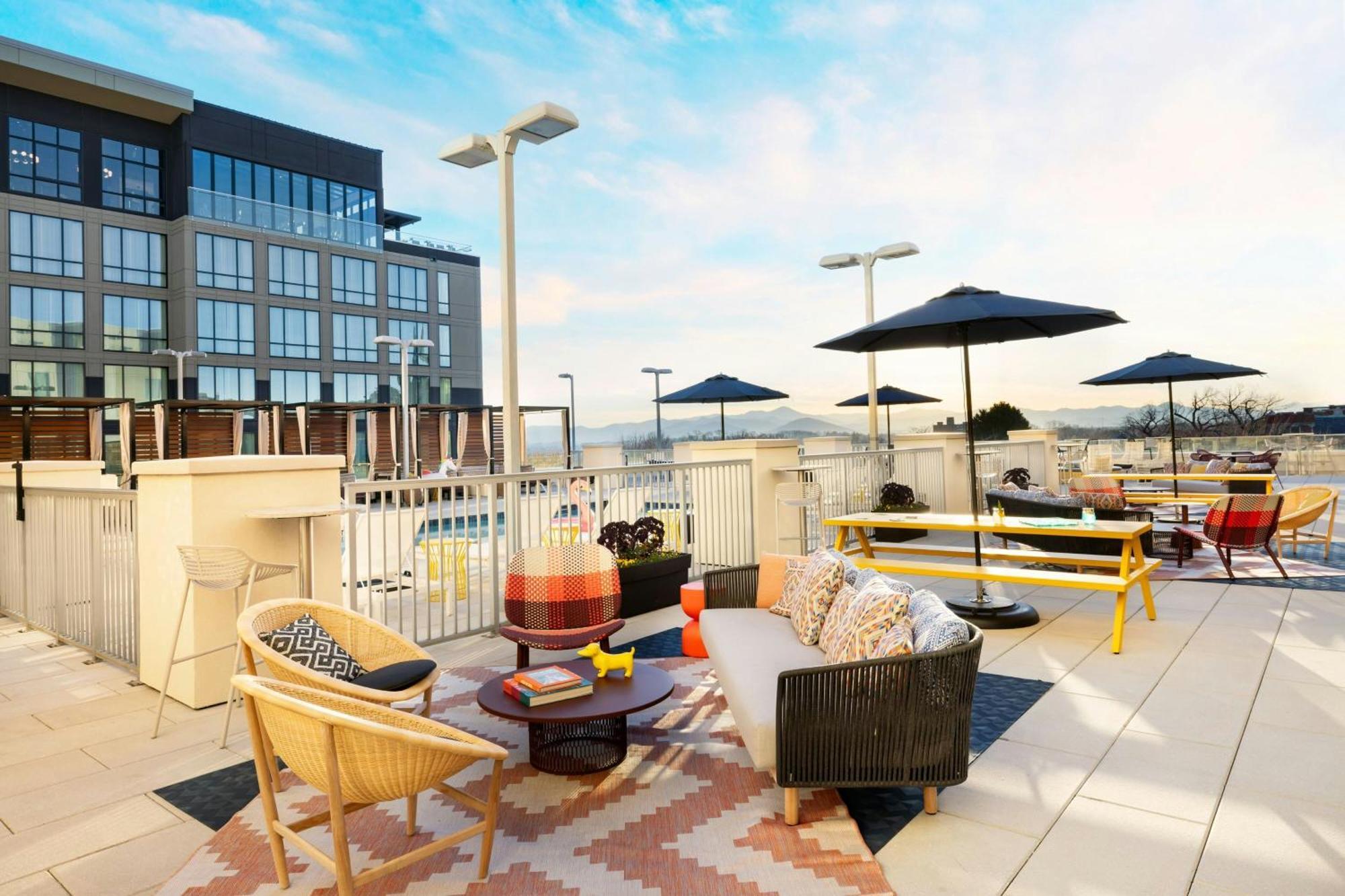 Aloft Asheville Downtown Eksteriør billede