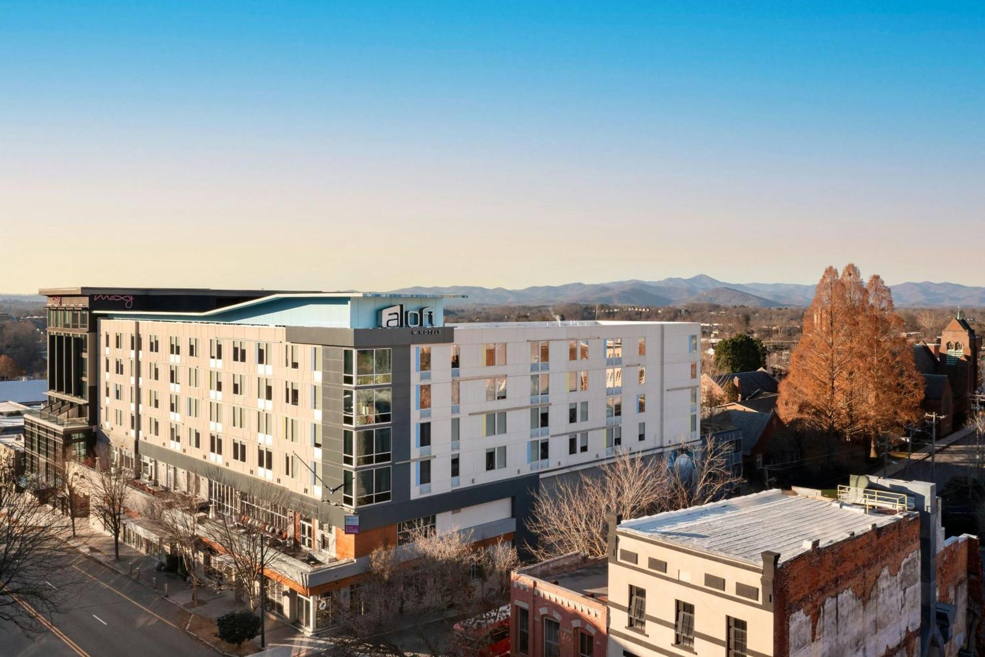 Aloft Asheville Downtown Eksteriør billede