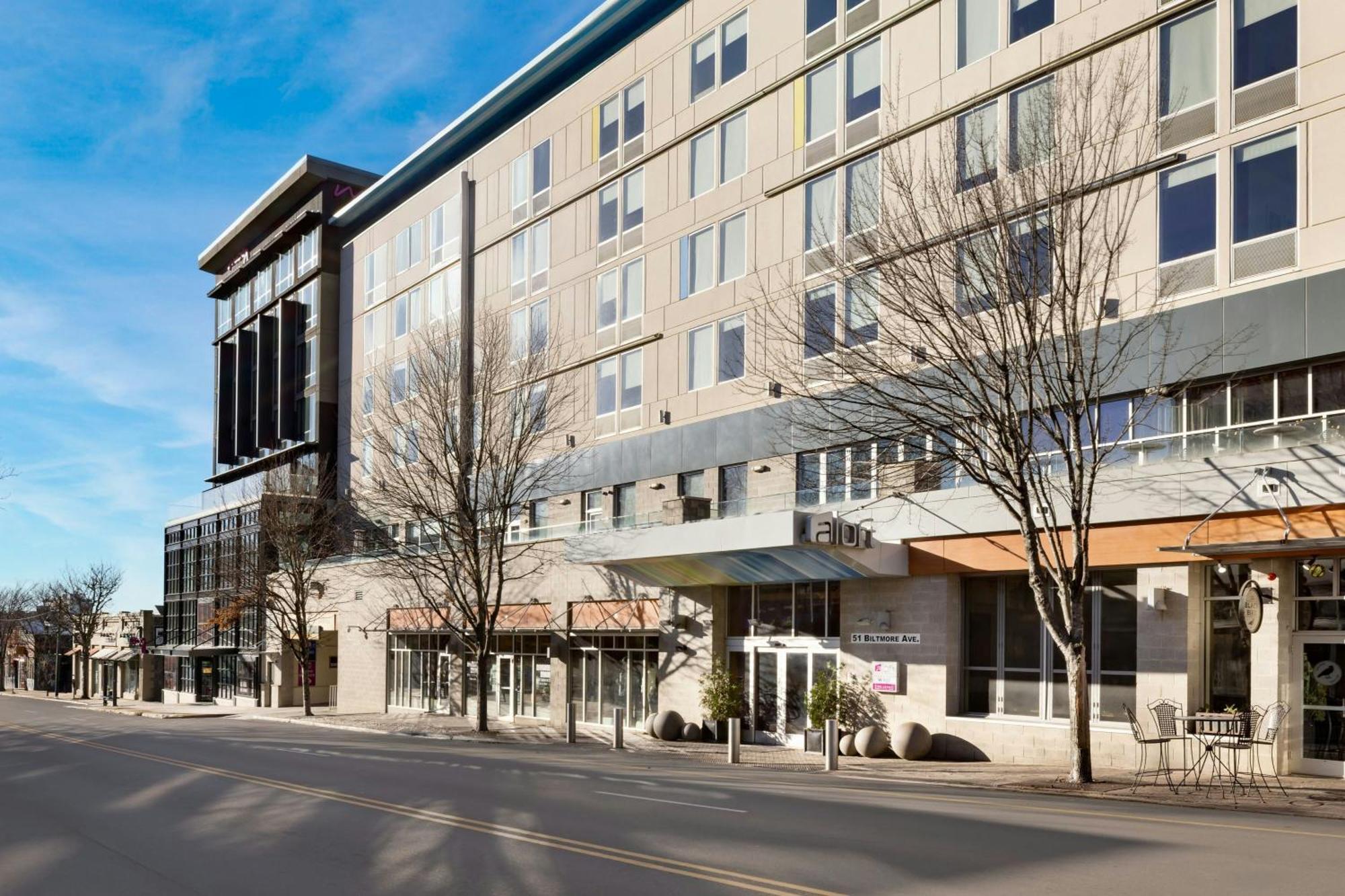 Aloft Asheville Downtown Eksteriør billede