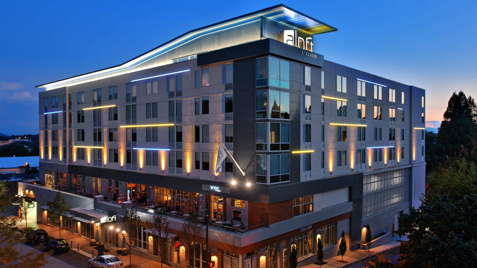 Aloft Asheville Downtown Eksteriør billede
